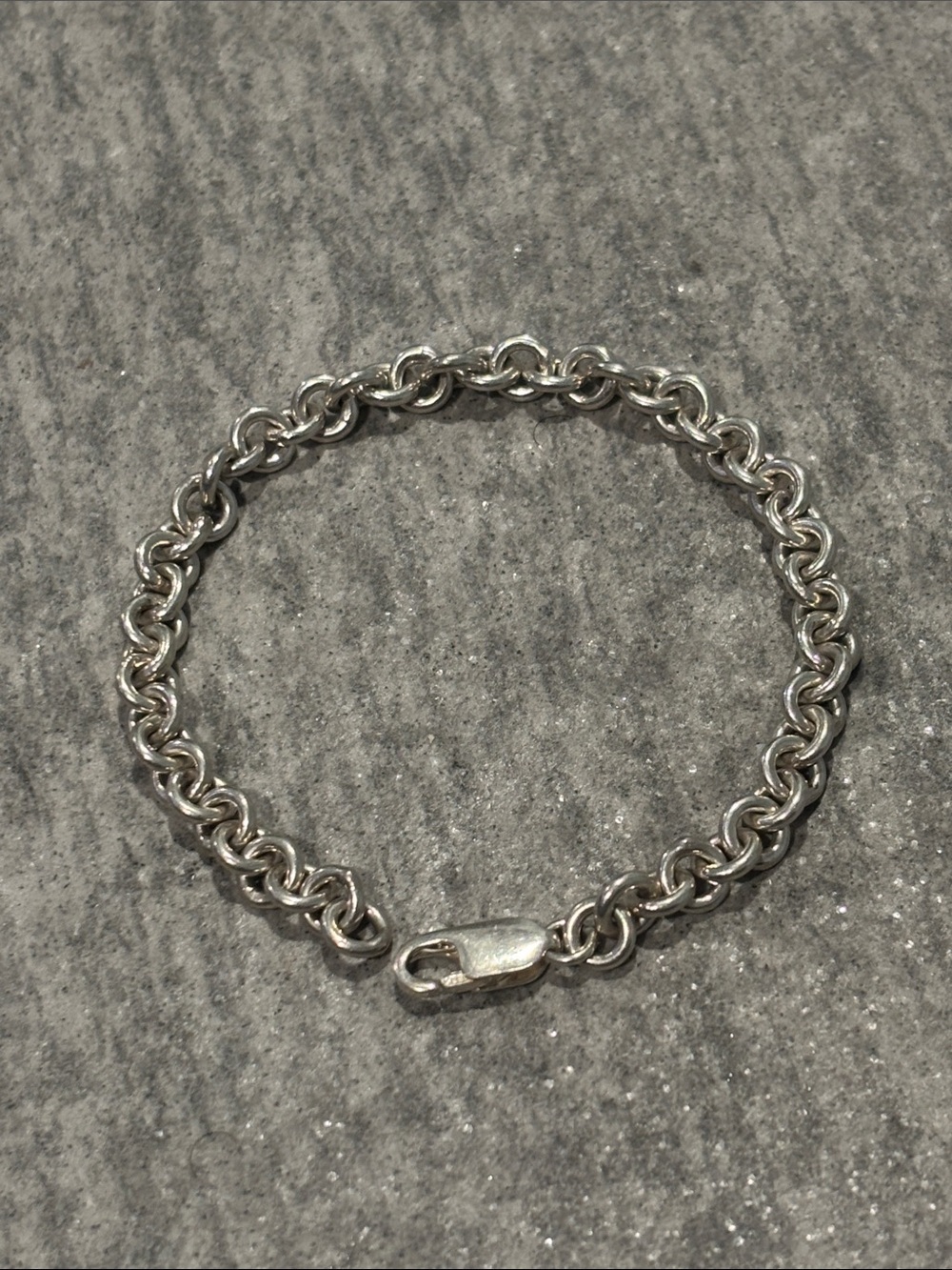 .925 Sterling 6mm Thick CABLE LINK BRACELET real solid Silver Fine Jewelry